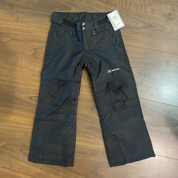 NWT Arctix Kids (Girl Boy) Black Reinforced Snow Pants  - Size XS - Picture 2 of 5
